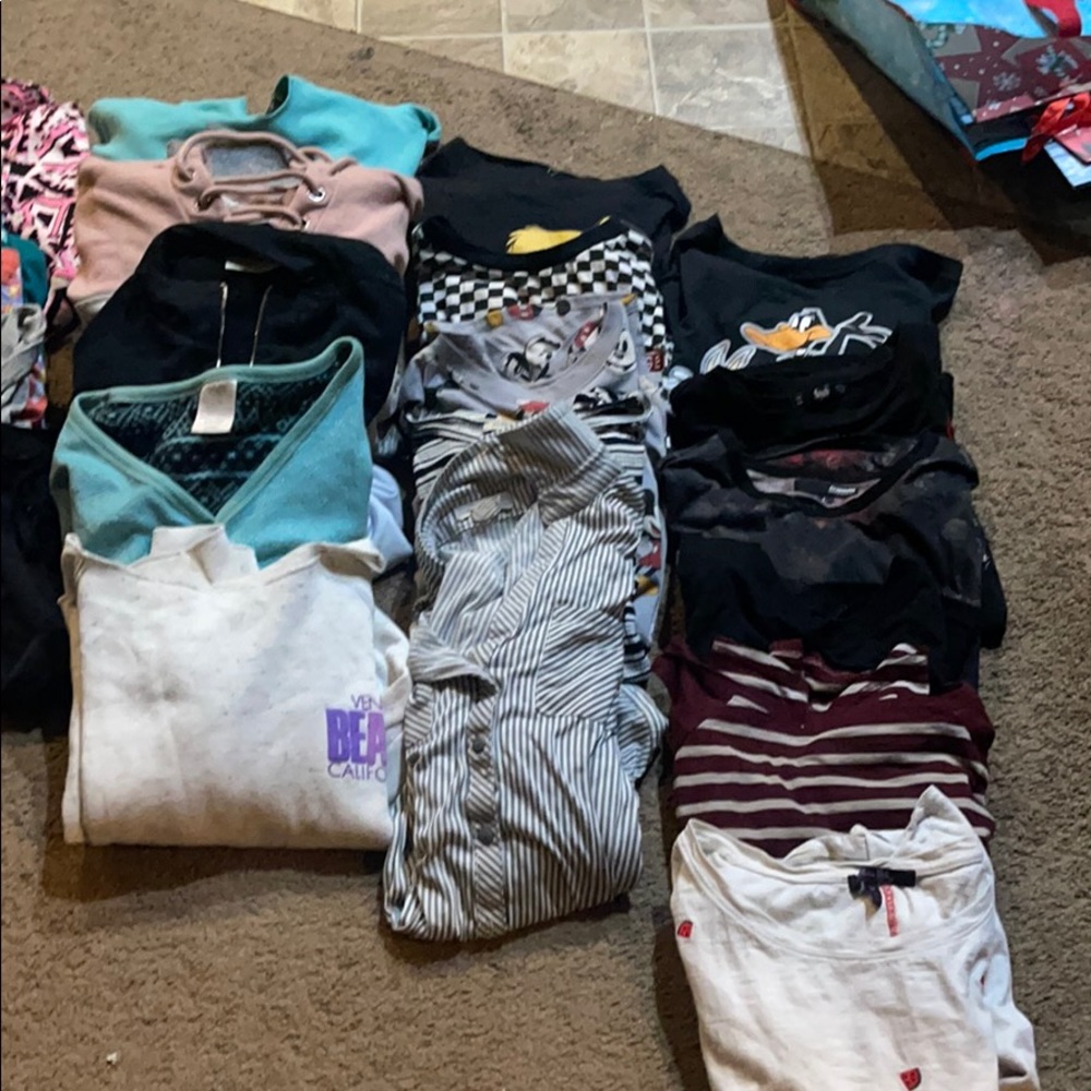 Lot of large clothing